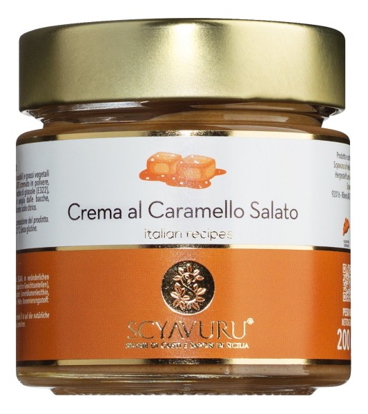 Scyavuru Crema al Caramello Salato - Karamellcreme gesalzen