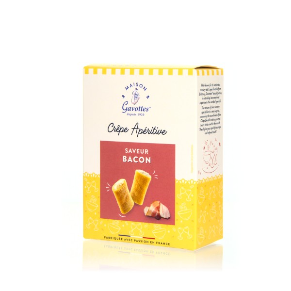 Maison Gavottes Crêpe Aperitive - Creperolles mit Bacon Geschmack