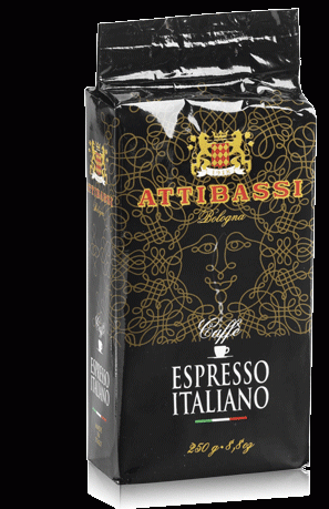 Attibassi Exclusive Espresso Miscela 1918 gemahlen