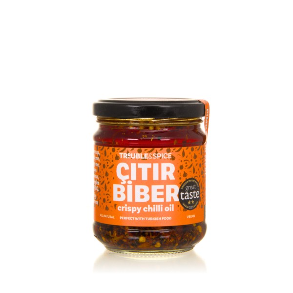 Trouble & Spice Citir Biber Crispy Chili Öl